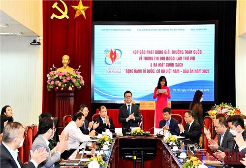 Phát động Giải thưởng toàn quốc về thông tin đối ngoại lần thứ VIII