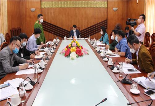 T.P Thái Nguyên: Họp khẩn triển khai các biện pháp phòng, chống dịch