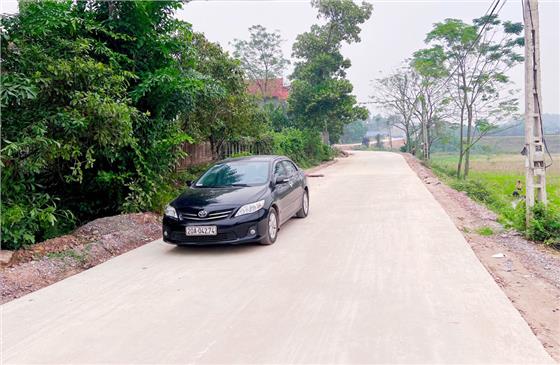 T.X Phổ Yên: Nâng cấp 4,2km đường vào hồ Suối Lạnh