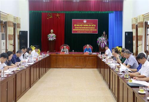 Võ Nhai chốt danh sách 59 người ứng cử đại biểu HĐND huyện 