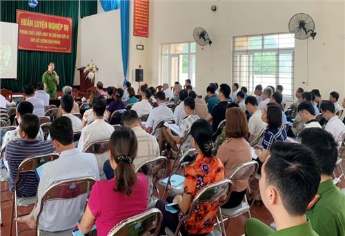 Huấn luyện nghiệp vụ phòng cháy, chữa cháy