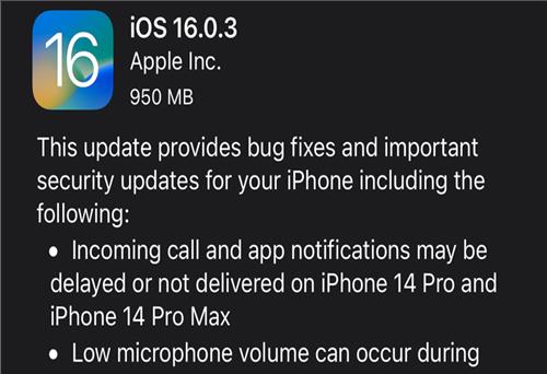 iOS 16.0.3 khắc phục lỗi cuộc gọi không báo chuông trên iPhone 14 Pro và Pro Max