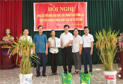 Đánh giá kết quả sản xuất lúa theo tiêu chuẩn VietGAP