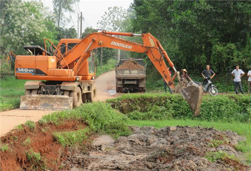 Cải tạo, nâng cấp trên 64 km đường giao thông nông thôn