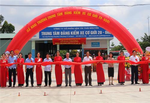 Khai trương Trung tâm Đăng kiểm xe cơ giới 20-06D