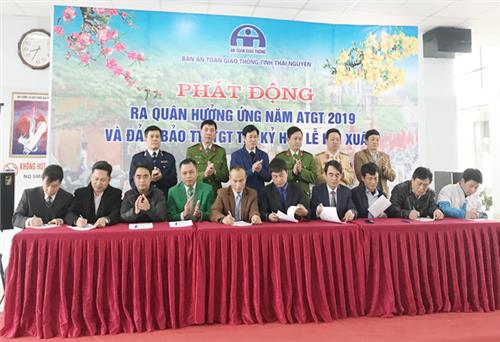 Phát động ra quân hưởng ứng Năm An toàn giao thông 2019