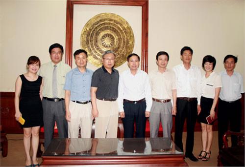 Chairman of Thai Nguyen Provincial People’s Committee welcomed Korean investors