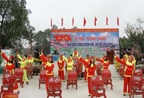 Rộn ràng Lễ hội xuống đồng - xây dựng nông thôn mới, đô thị văn minh” Xuân Mậu Tuất