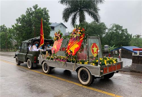 T.P Sông Công: Truy điệu và an táng hài cốt các liệt sĩ