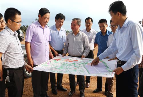 Cơ bản hoàn thành xây dựng hạ tầng Dự án Khu công nghiệp Sông Công II