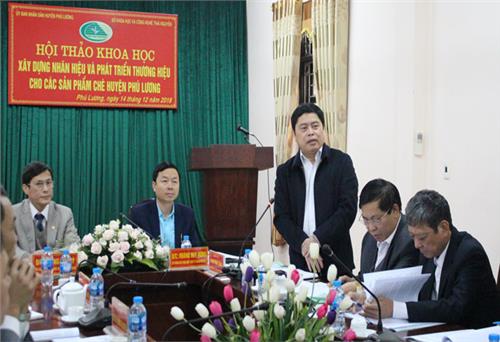 Hội thảo xây dựng nhãn hiệu và phát triển thương hiệu chè