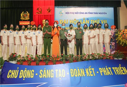 Phụ nữ Công an tỉnh Thái Nguyên “Chủ động, sáng tạo, đoàn kết, phát triển”