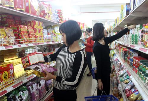Chỉ số giá tiêu dùng tháng 2 giảm 0,21%