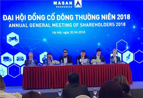 Công ty CP Tài nguyên Masan: Đại hội đồng cổ đông thường niên