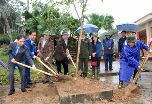 Định Hóa: Phát động Tết trồng cây “Đời đời nhớ ơn Bác Hồ”