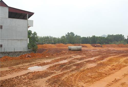 Tiến độ Cụm công nghiệp Điềm Thụy chậm vì vướng mặt bằng