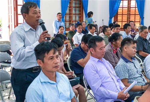 Đối thoại trực tiếp với nhân dân xã La Hiên
