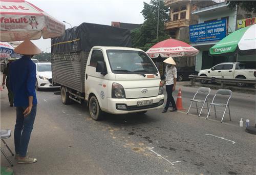 Hơn 80 chốt kiểm soát phòng, chống COVID-19 hoạt động 24/24 giờ