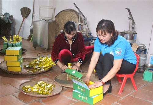 Công nhận 2 sản phẩm công nghiệp nông thôn tiêu biểu cấp huyện