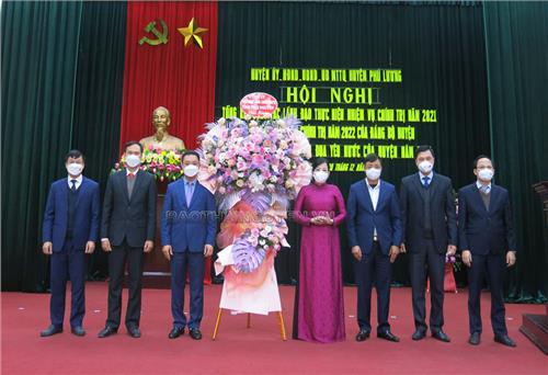 Đồng chí Bí thư Tỉnh ủy: Phú Lương cần phát huy tốt tiềm năng để bứt phá