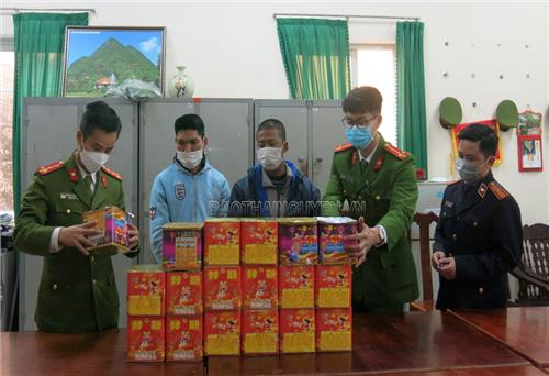 Ngăn chặn buôn bán, vận chuyển pháo nổ trái phép dịp Tết