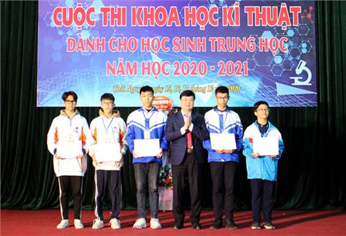 Tổng kết Cuộc thi Khoa học kỹ thuật cấp tỉnh năm học 2020-2021