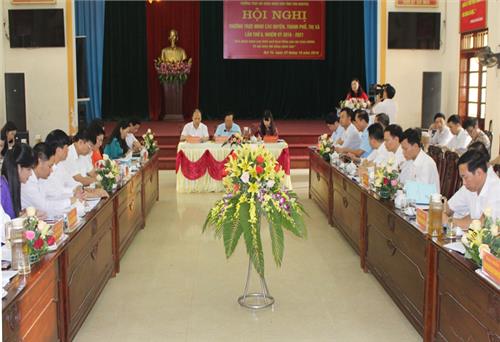 Hội nghị thường trực HĐND các huyện, thành phố, thị xã lần thứ 6