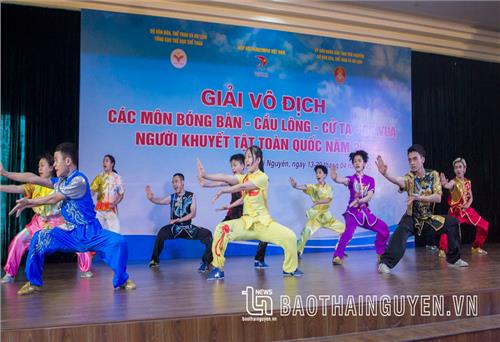 Khai mạc Giải thể thao người khuyết tật toàn quốc tại Thái Nguyên