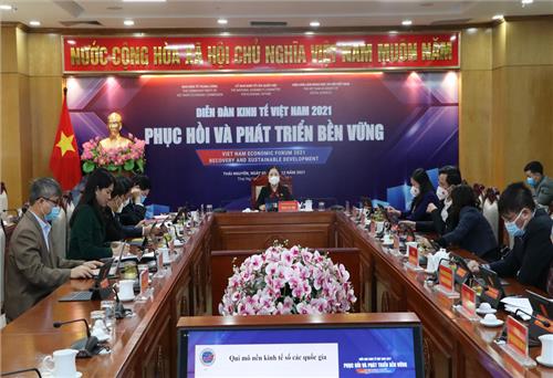 Diễn đàn Kinh tế Việt Nam 2021: Phục hồi và phát triển bền vững sau đại dịch