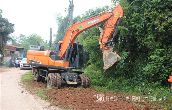 Đầu tư trên 14 tỷ đồng xây dựng đường bê tông tại xã Phúc Trìu