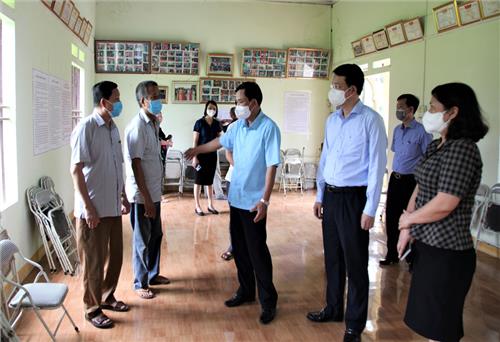 Kiểm tra công tác chuẩn bị bầu cử