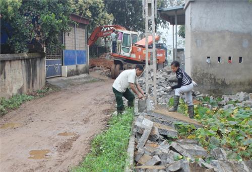 Phú Lương: Xây dựng đường trục liên xã Động Đạt - thị trấn Đu