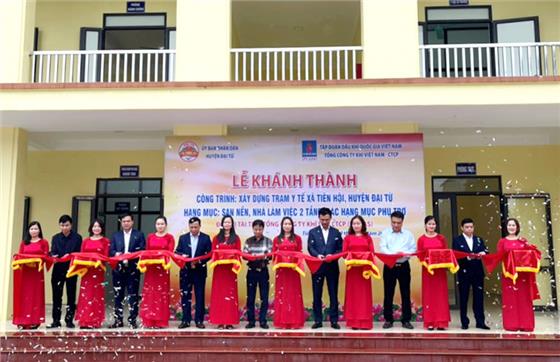 Đại Từ: Khánh thành 6 công trình do Tập đoàn Dầu khí Việt Nam tài trợ
