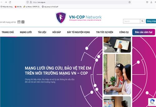 Ra mắt website tiếp nhận các báo cáo xâm hại trẻ em trên mạng