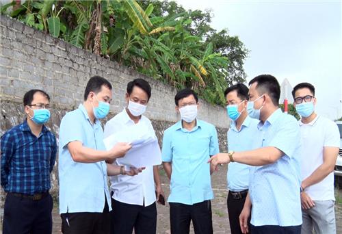 Kiểm tra tiến độ một số công trình, dự án 