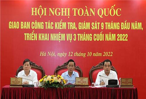 Công tác kiểm tra, giám sát cần kiên trì, kiên quyết, không có vùng cấm