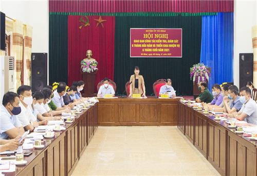 Võ Nhai: Triển khai nhiệm vụ kiểm tra, giám sát cuối năm