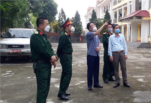 Khảo sát các địa điểm dự kiến làm khu cách ly tập trung