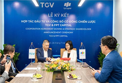 TGV ký kết hợp tác, tiếp thêm sức mạnh đầu tư cùng FPT Capital