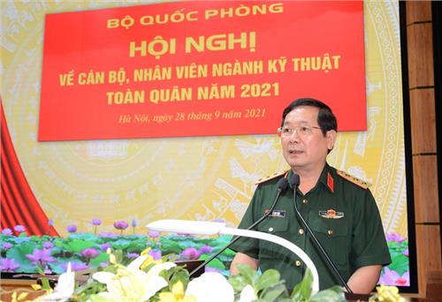 Hội nghị về cán bộ, nhân viên ngành kỹ thuật toàn quân năm 2021