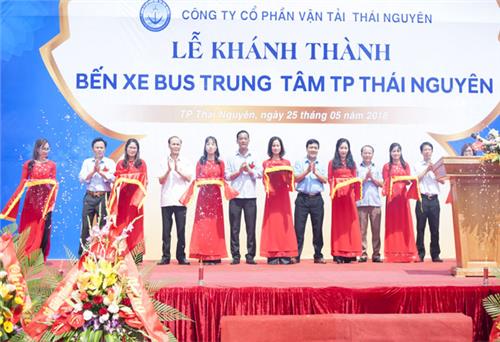 Khánh thành Bến xe buýt Trung tâm T.P Thái Nguyên