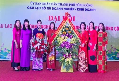 Sông Công: Đại hội lần thứ I Câu lạc bộ Nữ doanh nghiệp - kinh doanh
