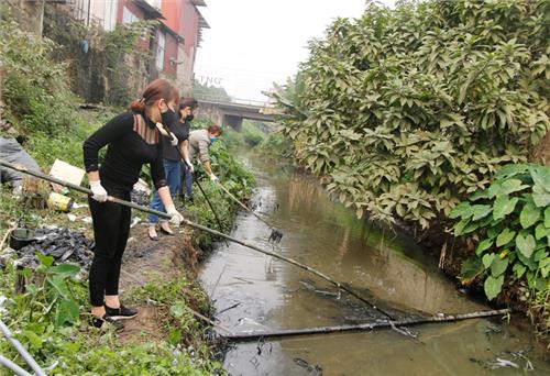 Phát hiện xả thải trái phép ở Khu công nghiệp Sông Công I