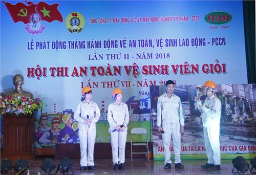 Phát động Tháng hành động về an toàn, vệ sinh lao động và phòng chống cháy nổ