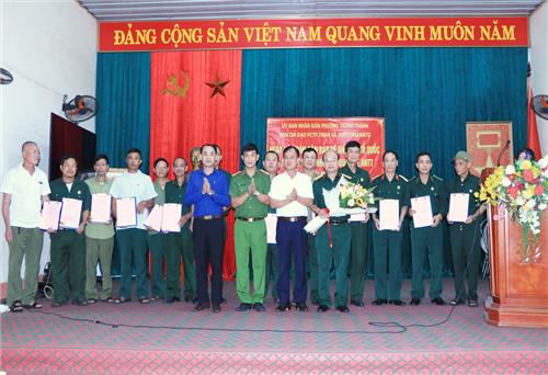 TP. Phổ Yên: Ra mắt mô hình Cựu chiến binh tự quản về ANTT