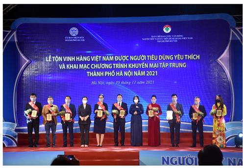 Mỡ máu Tâm Bình được vinh danh Top 1 “Hàng Việt Nam được người tiêu dùng yêu thích”