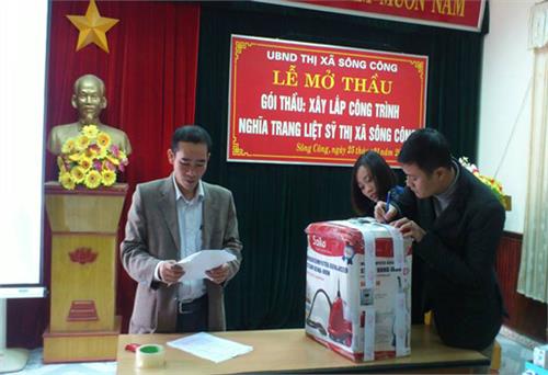 T.X Sông Công: Mở thầu Dự án đầu tư xây dựng Nghĩa trang Liệt sĩ thị xã