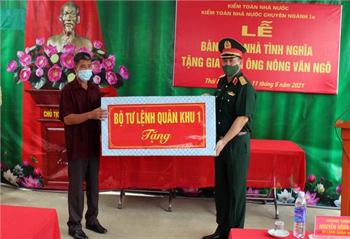 Hỗ trợ xây dựng nhà tình nghĩa cho gia đình chính sách