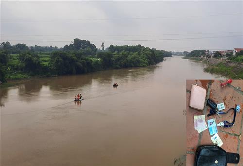 Phú Bình: Chưa tìm thấy một phụ nữ nhảy xuống sông ở khu vực cầu Mây