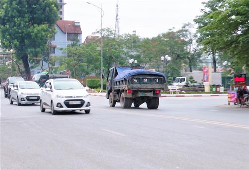 T.P Thái Nguyên: Cấm xe ô tô tải lưu thông tại một số tuyến đường